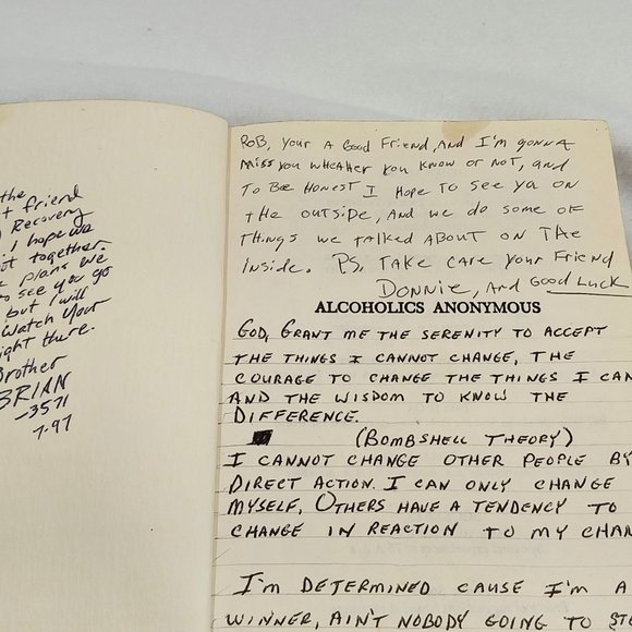 Alcoholics Anonymous Big Book 3rd Edition Soft Cover #1232 - Picture 7 of 10